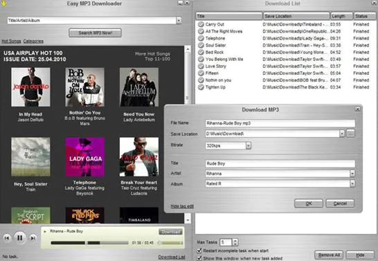 Download fácil de músicas em MP3